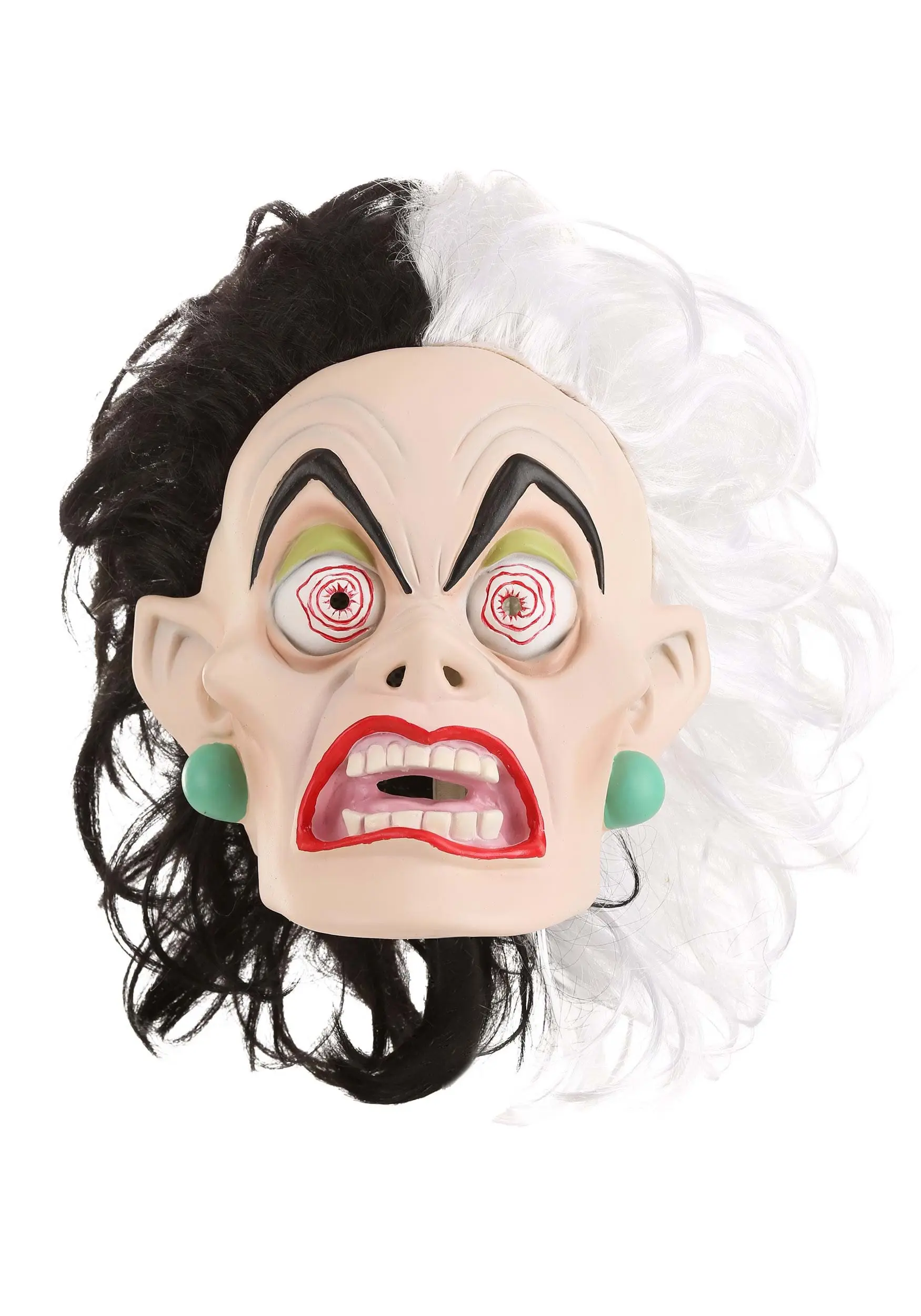 Elope Disney 101 Dalmatians Cruella De Vil Latex Mask 6 Elope Disney 101 Dalmatians Cruella De Vil Latex Mask - Image 4