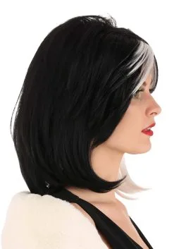 Partytime Costume & Lingerie (Yiwu) Factory Cruella De Vil Wig For Women From Disney's 101 Dalmatians 9 Partytime Costume & Lingerie (Yiwu) Factory Cruella De Vil Wig For Women From Disney's 101 Dalmatians -Disney Costumes Sales 101 dalmatians fashion cruella de vil wig alt 3