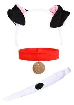 Elope Disney 101 Dalmatians Pongo Headband, Collar & Tail Kit 7 Elope Disney 101 Dalmatians Pongo Headband, Collar & Tail Kit -Disney Costumes Sales 101 dalmatians pongo headband collar tail kit alt 2