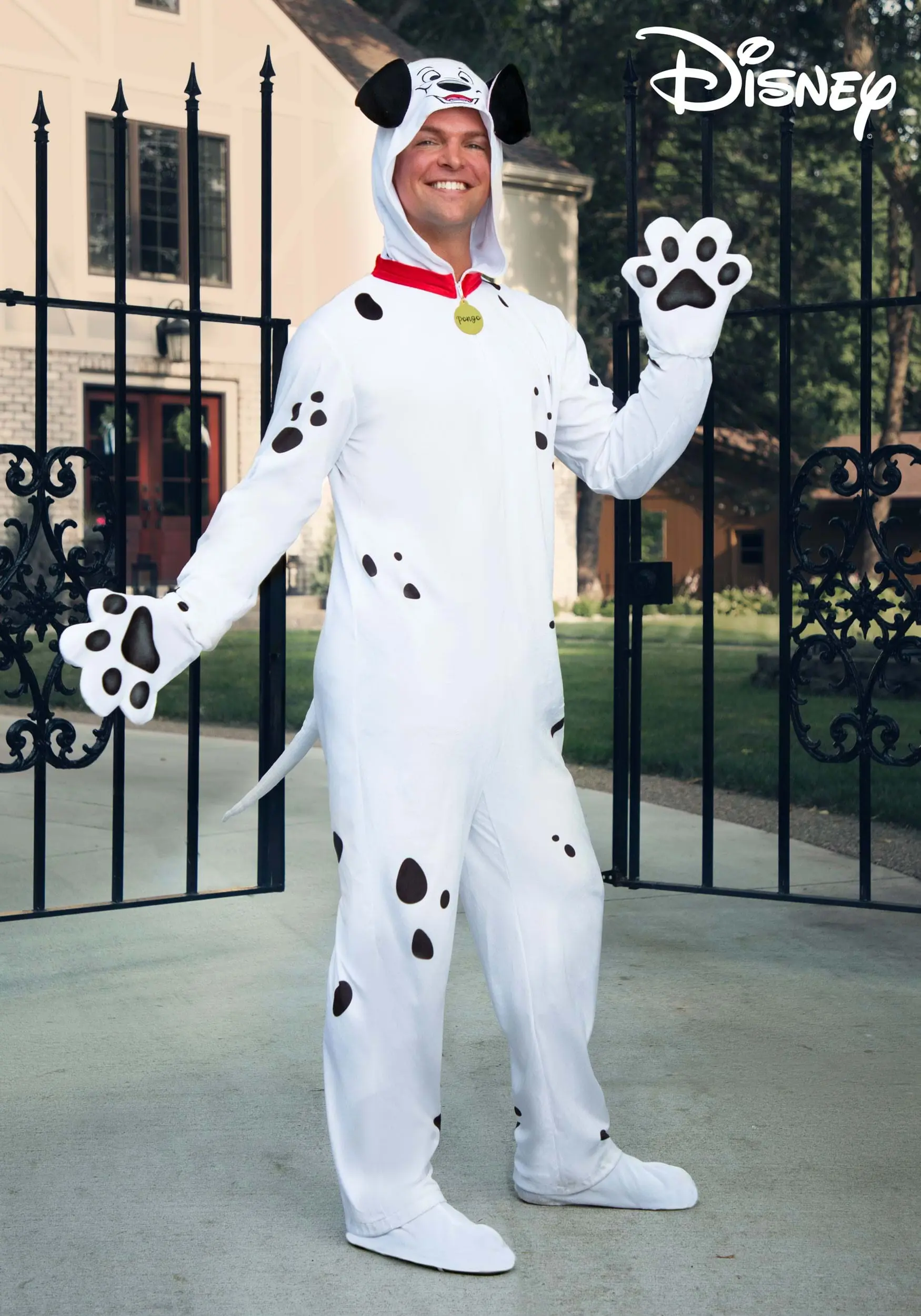 Fun Costumes Pongo Costume For Men From Disney's 101 Dalmatians 3 Fun Costumes Pongo Costume For Men From Disney's 101 Dalmatians