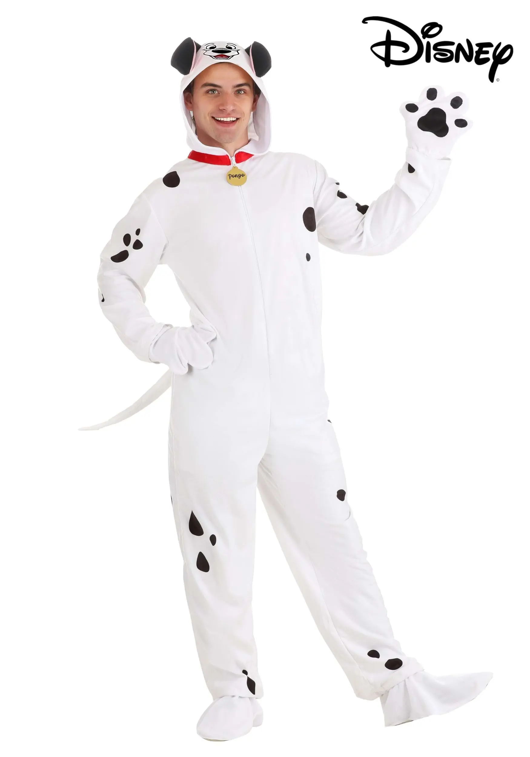 Fun Costumes Pongo Costume For Men From Disney's 101 Dalmatians 9 Fun Costumes Pongo Costume For Men From Disney's 101 Dalmatians - Image 7