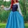 Armada Disney's The Little Mermaid Ariel Blue Costume Dress For Women -Disney Costumes Sales adult ariel blue dress costume 2