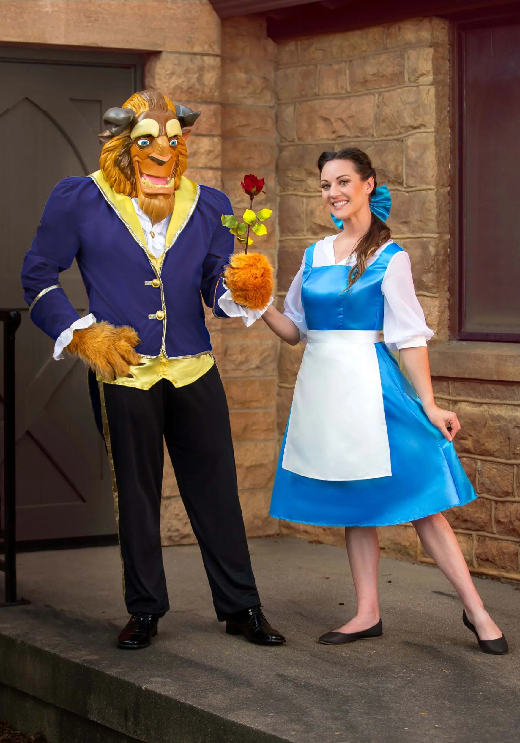 Disguise Beauty And The Beast Belle Blue Costume Dress For Adults 4 Disguise Beauty And The Beast Belle Blue Costume Dress For Adults - Image 2