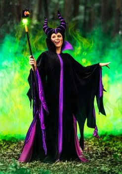 Fun Costumes Disney Classic Maleficent Costume For Adults -Disney Costumes Sales adult classic maleficent costume alt 1