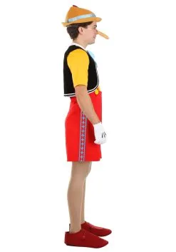 Fun Costumes Deluxe Disney Pinocchio Costume For Adults -Disney Costumes Sales adult deluxe pinocchio costume alt 3