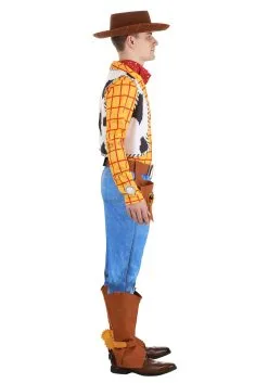 Fun Costumes Men's Disney Deluxe Woody Toy Story Costume -Disney Costumes Sales adult deluxe woody toy story costume alt 13