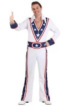 Fun Costumes Eddie Kablooie Stunt Daredevil Men's Costume