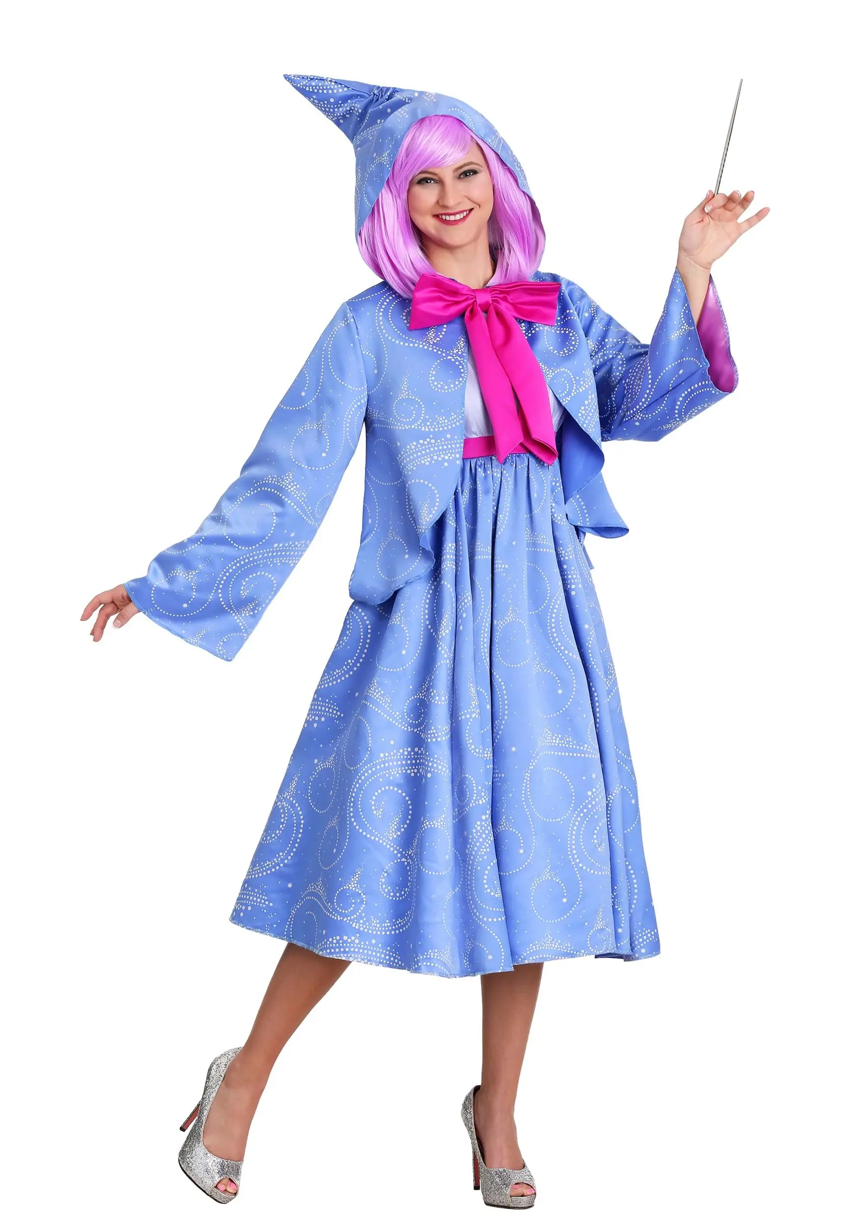 Disguise Limited Disney Cinderella Fairy Godmother Womens Costume 4 Disguise Limited Disney Cinderella Fairy Godmother Womens Costume - Image 2