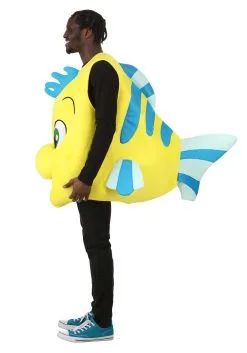 Fun Costumes Disney Flounder Costume For Adults 10 Fun Costumes Disney Flounder Costume For Adults -Disney Costumes Sales adult flounder costume alt 3
