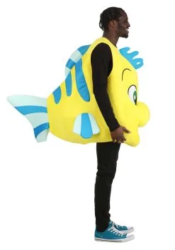 Fun Costumes Disney Flounder Costume For Adults 11 Fun Costumes Disney Flounder Costume For Adults -Disney Costumes Sales adult flounder costume alt 4