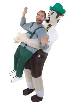 Morphsuits Pick Me Up Inflatable Bavarian Adult Costume