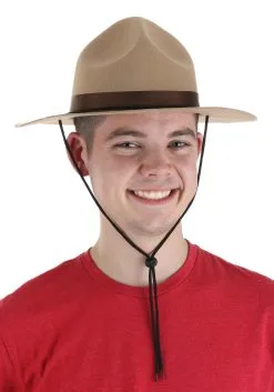 Elope Mountie Costume Hat For Adults -Disney Costumes Sales adult mountie hat alt 2
