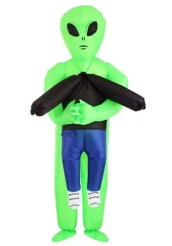 Morphsuits Pick Me Up Alien Inflatable Adult Costume -Disney Costumes Sales adult pick me up alien inflatable costume alt 7