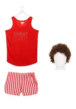 Fun Costumes Richard Simmons Adult Costume -Disney Costumes Sales adult richard simmons costume flat