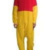 MJC International Winnie The Pooh Sherpa Onesie For Adults