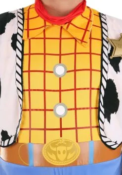 Disguise Men's Plus Size Toy Story Woody Costume 12 Disguise Men's Plus Size Toy Story Woody Costume -Disney Costumes Sales adult woody costume alt 2