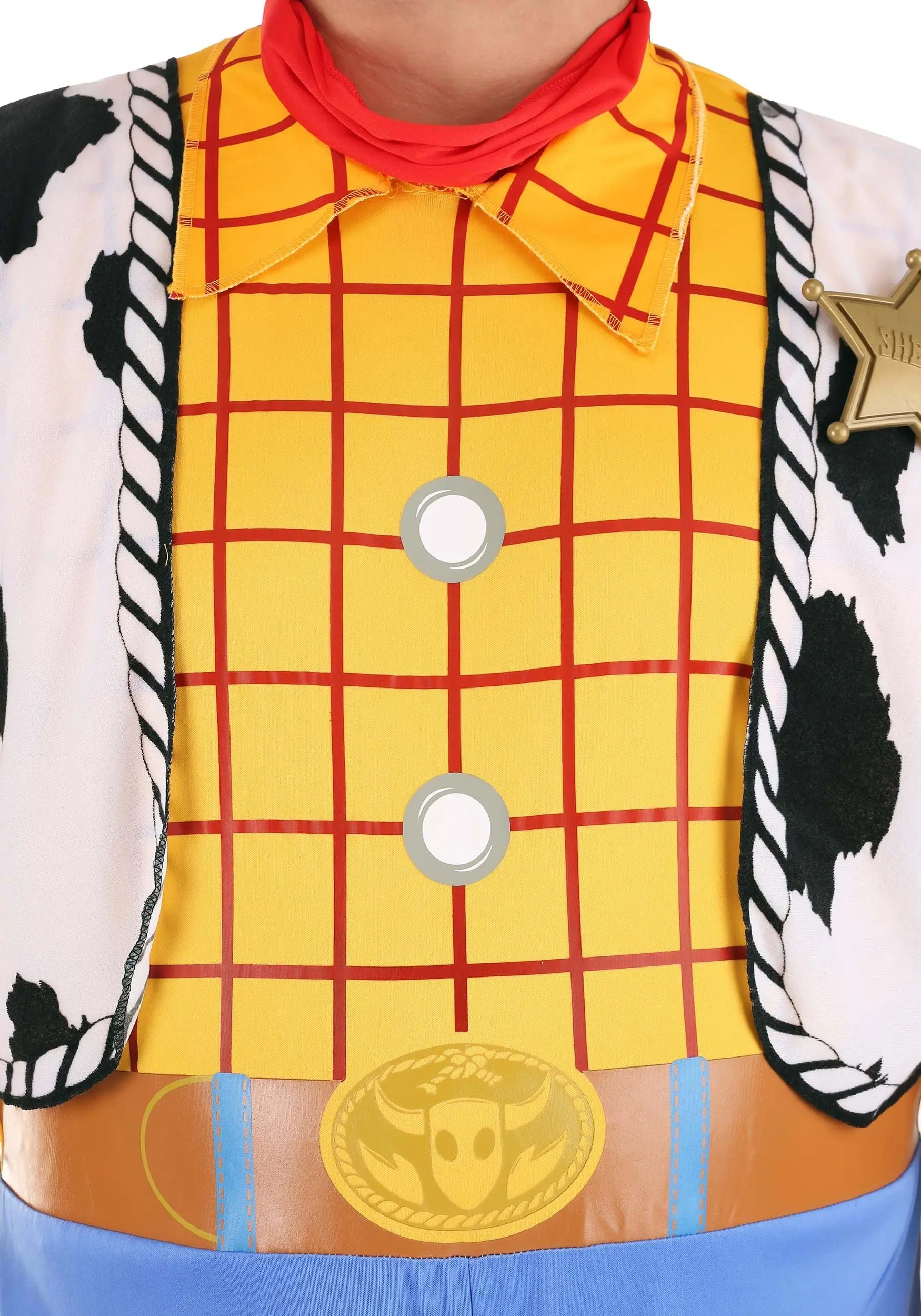 Disguise Men's Plus Size Toy Story Woody Costume 5 Disguise Men's Plus Size Toy Story Woody Costume - Image 3