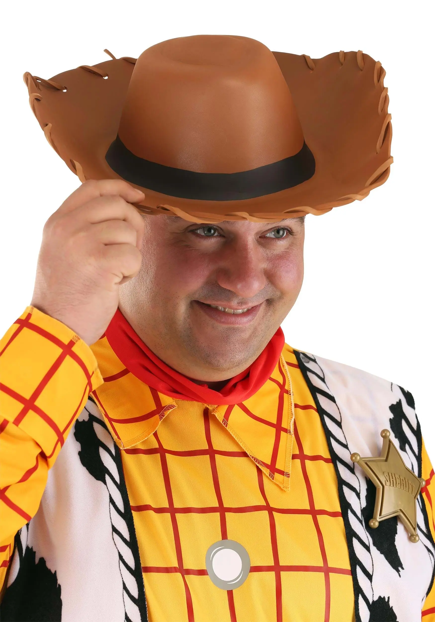 Disguise Men's Plus Size Toy Story Woody Costume 8 Disguise Men's Plus Size Toy Story Woody Costume - Image 6