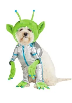 Suzhou Zhongsheng Imp & Exp Co., Ltd Green Alien Dog Costume