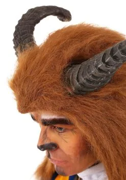 Elope Disney Beast Costume Hood With Horns -Disney Costumes Sales beast hood with horns alt 2