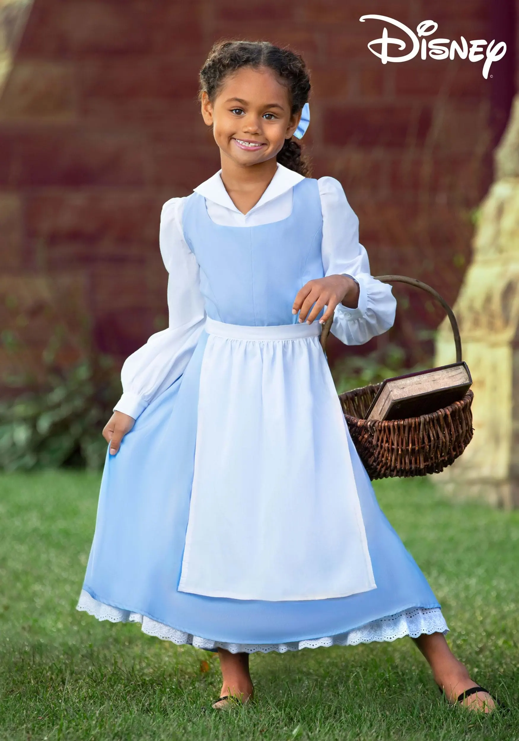 Fun Costumes Belle Blue Dress Costume For Kids From Disney's Beauty And The Beast 3 Fun Costumes Belle Blue Dress Costume For Kids From Disney's Beauty And The Beast