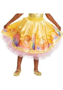 Disguise Beauty And The Beast Deluxe Girl's Belle Costume For Todders -Disney Costumes Sales beauty and the beast deluxe toddler belle costume alt 3