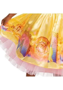 Disguise Beauty And The Beast Deluxe Girl's Belle Costume For Todders -Disney Costumes Sales beauty and the beast deluxe toddler belle costume alt 4