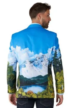 Opposuits Men's Opposuit Bob Ross Blazer -Disney Costumes Sales bob ross blazer alt 3