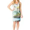 Rasta Imposta Women's Bob Ross Tank Dress -Disney Costumes Sales bob ross tank dress
