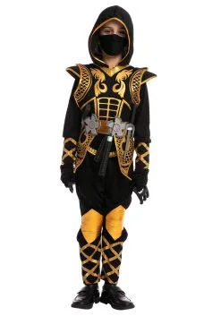 Joyin Golden Ninja Costume For Boys 15 Joyin Golden Ninja Costume For Boys -Disney Costumes Sales boys golden ninja costume alt 6