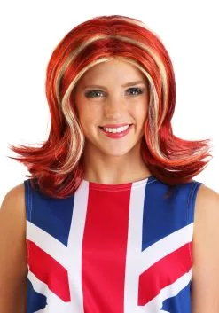 Partytime Costume & Lingerie (Yiwu) Factory Women's British Girl Power Wig