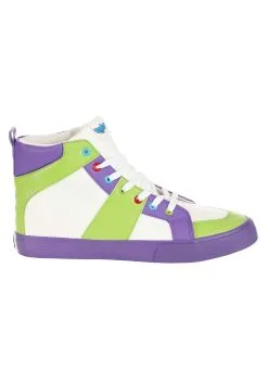 Ground Up Disney Buzz Lightyear High Top Shoes For Men -Disney Costumes Sales buzz lightyear mens high top shoes alt 2