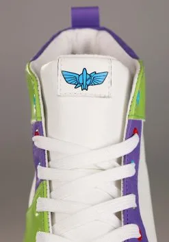Ground Up Disney Buzz Lightyear High Top Shoes For Men -Disney Costumes Sales buzz lightyear mens high top shoes alt 6