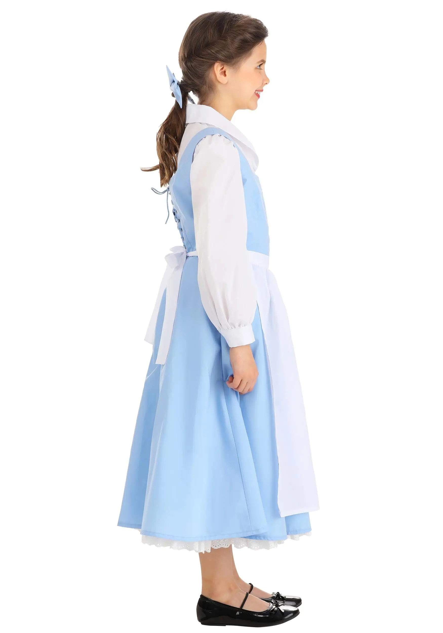 Fun Costumes Belle Blue Dress Costume For Kids From Disney's Beauty And The Beast 8 Fun Costumes Belle Blue Dress Costume For Kids From Disney's Beauty And The Beast - Image 6