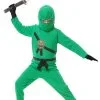 Charades Kids Green Ninja Costume -Disney Costumes Sales child green ninja costume 1