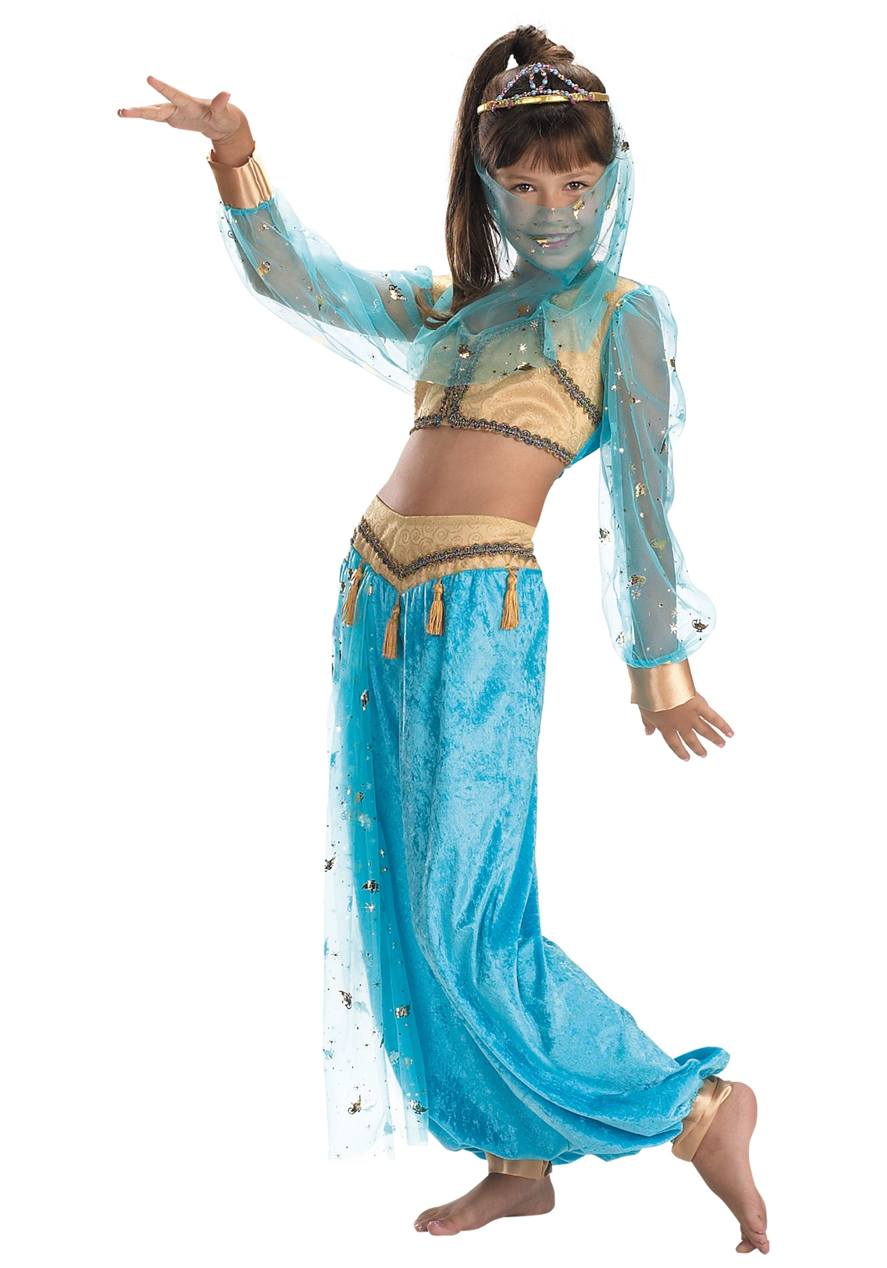 Disguise Child Mystical Genie Costume 3 Disguise Child Mystical Genie Costume