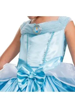 Disguise Disney Deluxe Girl's Cinderella Toddler Costume -Disney Costumes Sales deluxe toddler cinderella costume alt 2
