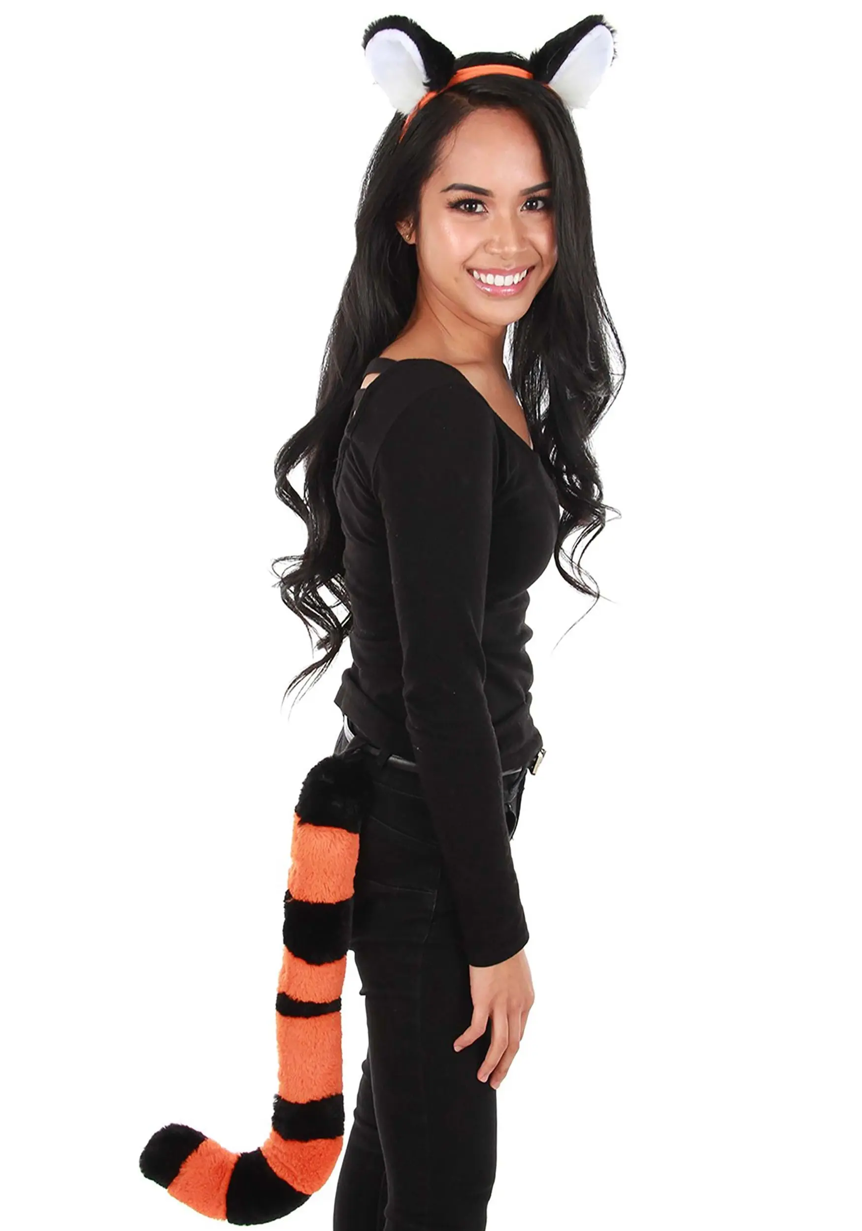 Elope Disney Aladdin Rajah Ears & Tail Kit For Adults 4 Elope Disney Aladdin Rajah Ears & Tail Kit For Adults - Image 2