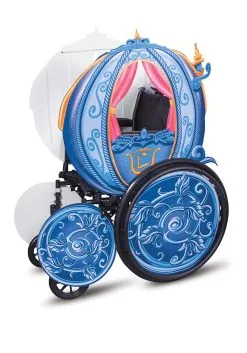 Disguise Cinderella Disney Princess Carriage Adaptive Wheelchair Cover Costume -Disney Costumes Sales disney princess carriage adaptive wheelchair cover alt 2