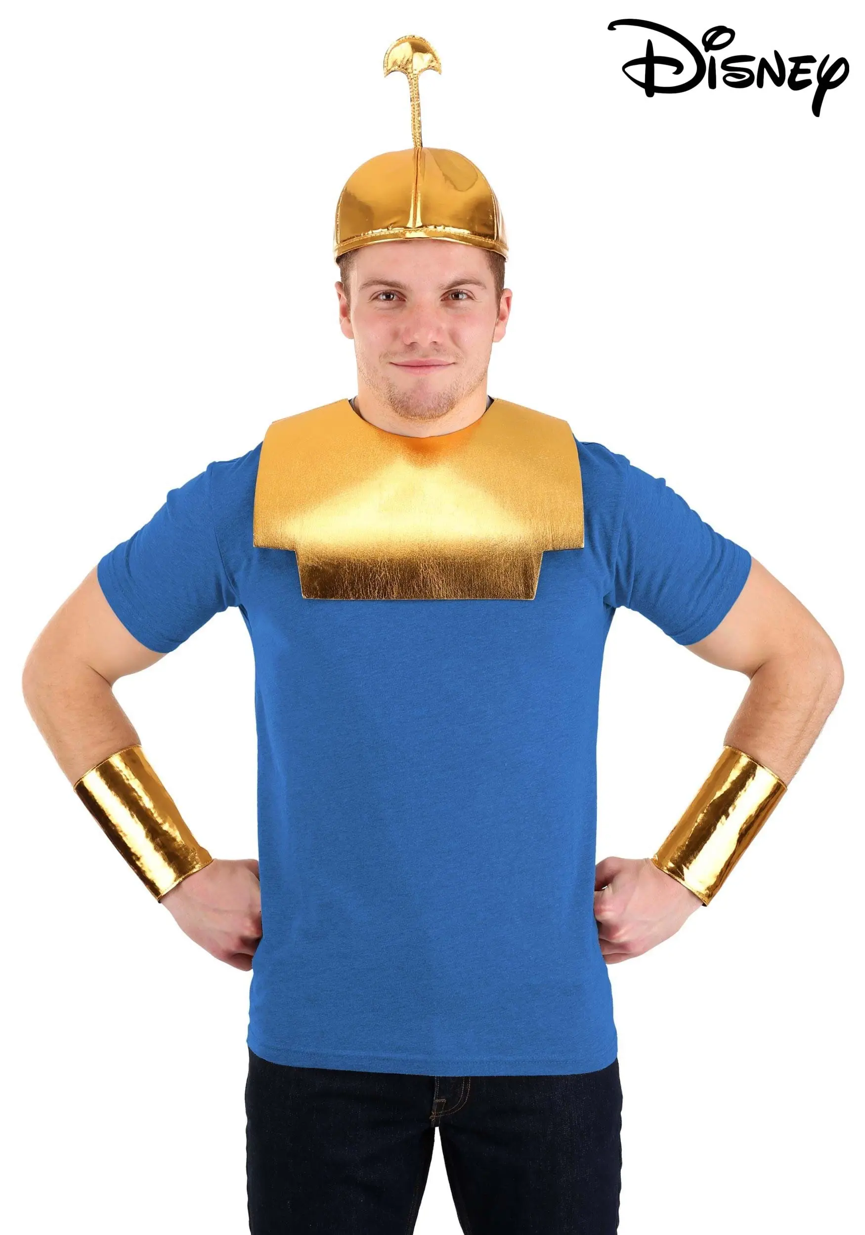 Elope Disney Emperor's New Groove Kronk Hat Cuffs And Collar Costume Kit 3 Elope Disney Emperor's New Groove Kronk Hat Cuffs And Collar Costume Kit