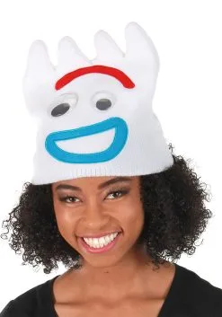 Elope Disney Kid's Disney Forky Knit Costume Hat -Disney Costumes Sales forky knit hat alt 1