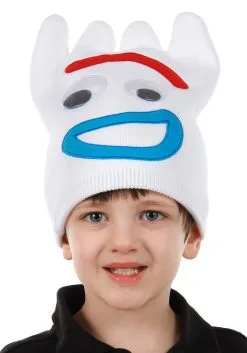 Elope Disney Kid's Disney Forky Knit Costume Hat -Disney Costumes Sales forky knit hat alt 2