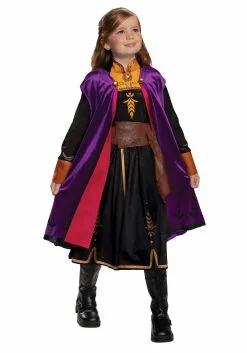 Disguise Deluxe Frozen 2 Girls Anna Costume -Disney Costumes Sales frozen 2 girls anna deluxe costume alt3