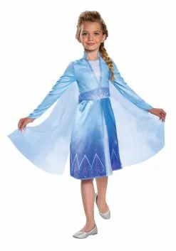 Disguise Frozen 2 Girls Elsa Classic Costume
