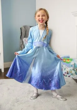 Disguise Limited Deluxe Disney Frozen 2 Girls Elsa Costume -Disney Costumes Sales frozen 2 girls elsa deluxe costume alt 3