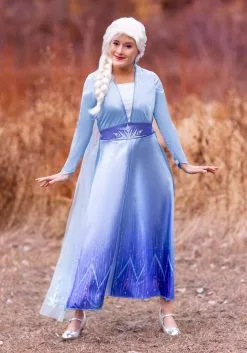 Disguise Deluxe Disney Frozen 2 Elsa Women's Costume -Disney Costumes Sales frozen 2 womens elsa deluxe costume alt 5