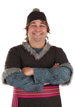 Disguise Frozen Kristoff Plus Size Deluxe Adult Costume -Disney Costumes Sales frozen kristoff plus size deluxe adult costume alt 6