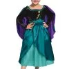 Disguise Frozen Queen Anna Deluxe Girls Costume