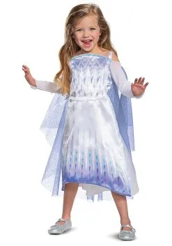 Disguise Frozen Snow Queen Elsa Classic Costume For Kids -Disney Costumes Sales frozen snow queen elsa classic kids costume alt 2