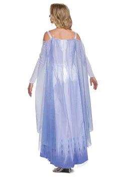 Disguise Frozen Snow Queen Elsa Deluxe Women's Costume -Disney Costumes Sales frozen snow queen elsa deluxe costume for women alt 1